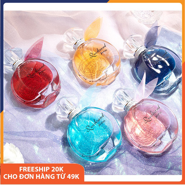 Nước hoa Quicksand Paris kết hợp hoàn hảo của sự tươi mát và nữ tính, tỏa hương thơm suốt ngày dài - Bộ sưu tập nước hoa mùa hè mới nhất năm 2002 - 55ml MP014