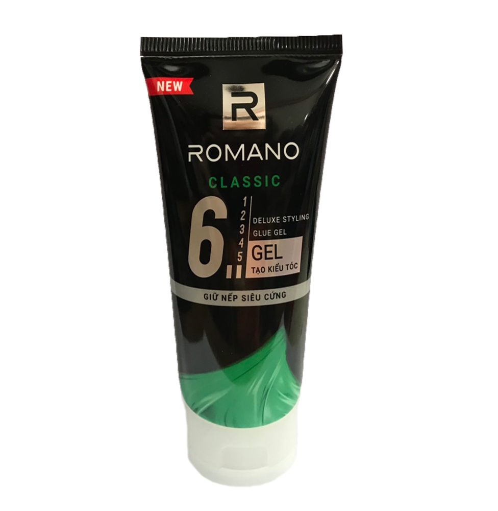 Gel tạo kiểu tóc cho Nam Romano Classic làm cứng tóc 150g/tuýp