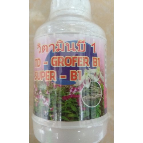 Phân bón lá cây kiểng vitamin b1 grofer - chai 100 ml
