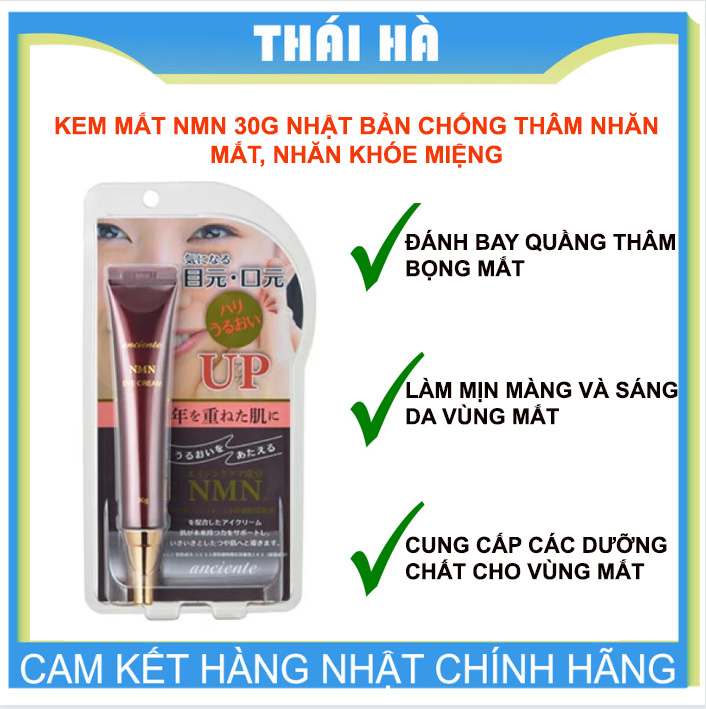 Kem mắt nmn 30g nhật bản chống thâm nhăn mắt, nhăn khóe miệng