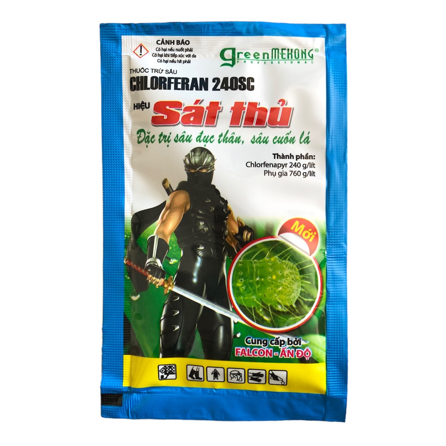 Thuốc trừ sâu đục thân, cuốn lá, sâu xanh Sát Thủ, thể tích 16ml