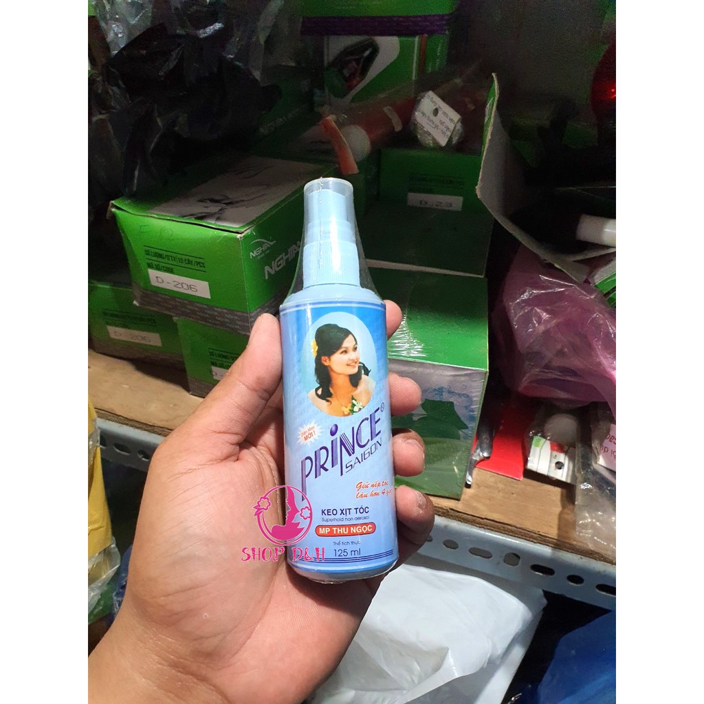 Keo xịt tóc prince saigon 125ml | - 125ml