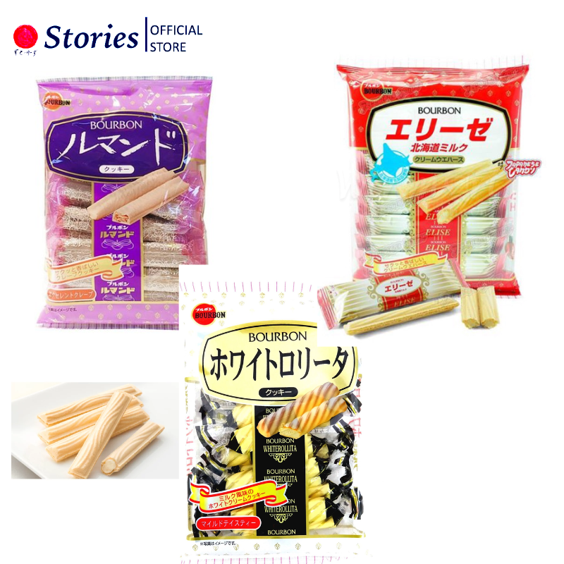 Bánh que Bourbon quế vị sữa Hokkaido, kem Rolliata, socola Lumonde