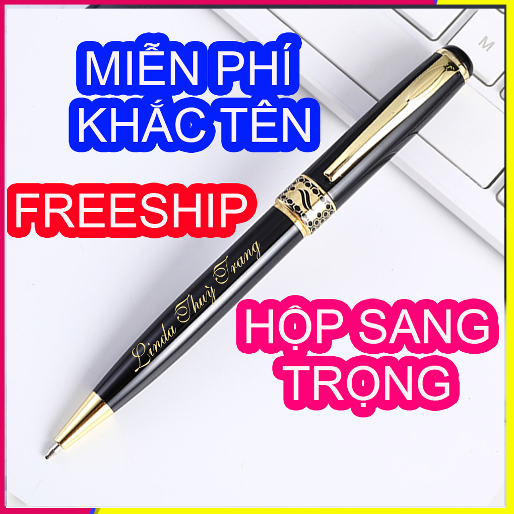 [HCM]Bút ký Doanh nhân CEO 002 mực bi mượt mịn đều ở mọi góc nghiêng cầm bút