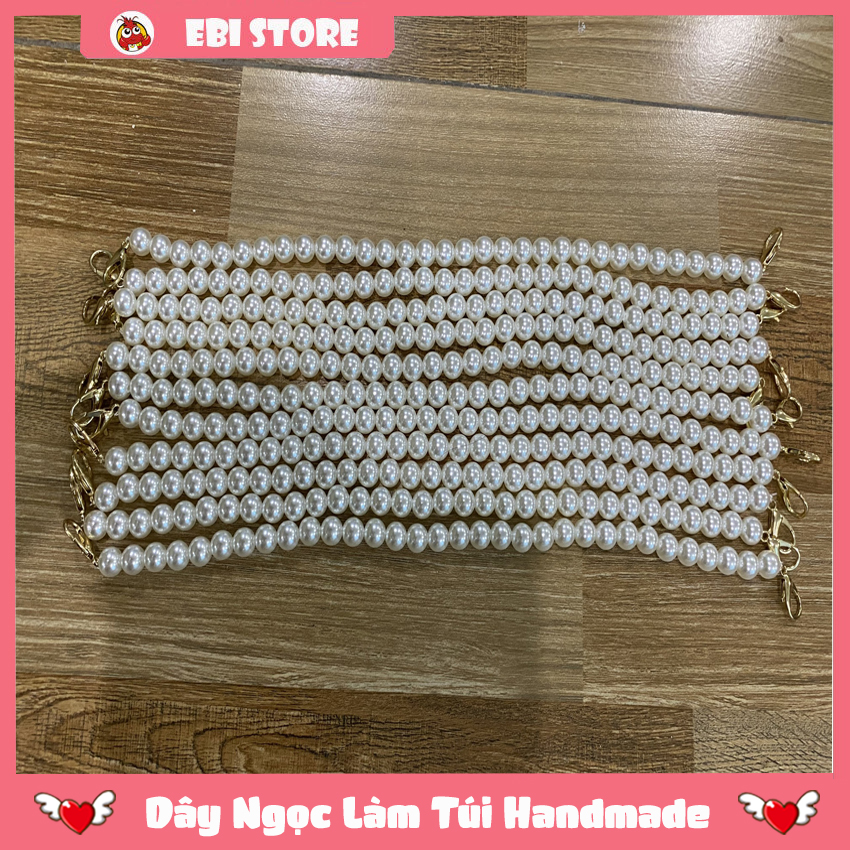 Dây quai ngọc làm trang trí túi xách, túi handmade - dây hạt cườm