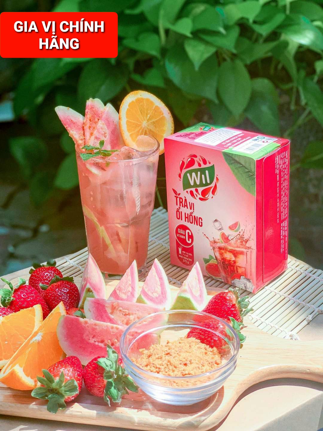 TRÀ HÒA TAN VỊ ỔI HỒNG - WIL