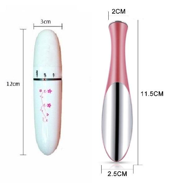 [Combo 2 máy] Massage mắt mini cầm tay nhỏ gọn - Electric Mini Vibrations Pouch Eye Massage Pen (Bút Massage mini cầm tay, máy mát xa mắt mini)