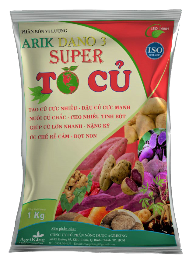 Phân Bón To Củ - Supre Gói 1 Kg Tạo Rễ Củ - To Củ