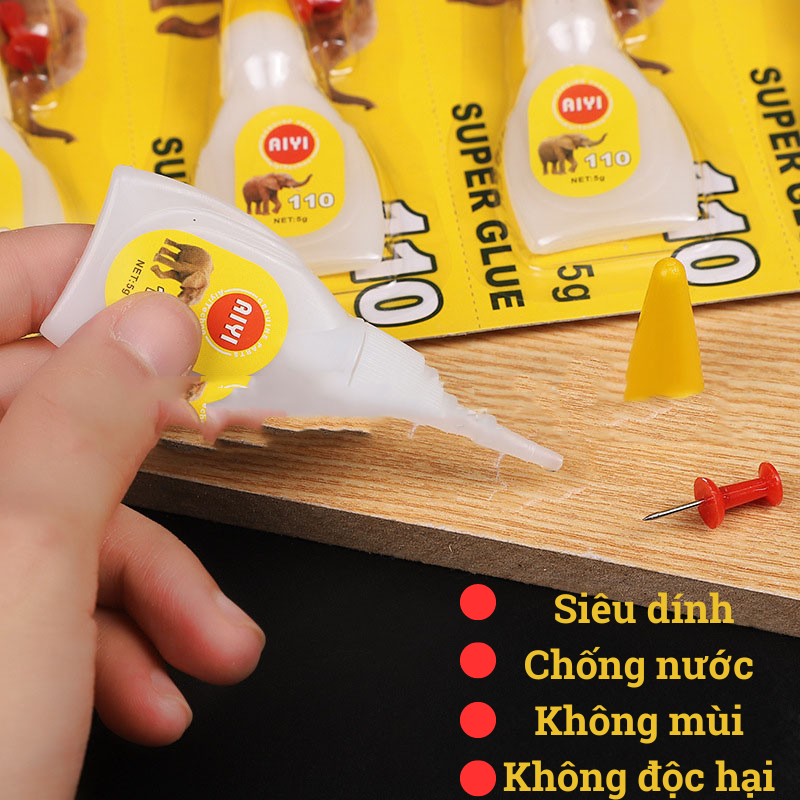 Keo dán giầy chuyên dụng, keo dán đa năng, dán kim loại cao su sành sứ nhựa gỗ kính