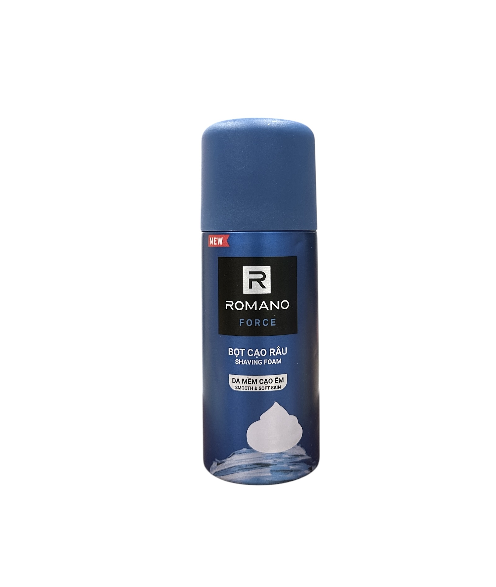 Bọt Cạo Râu Romano Force 175ml Dành Cho Nam Da Mềm Cạo Êm