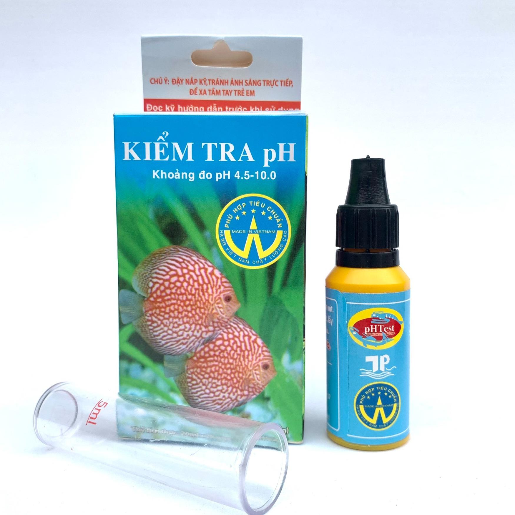 Dung dịch kiểm tra pH nước hồ cá