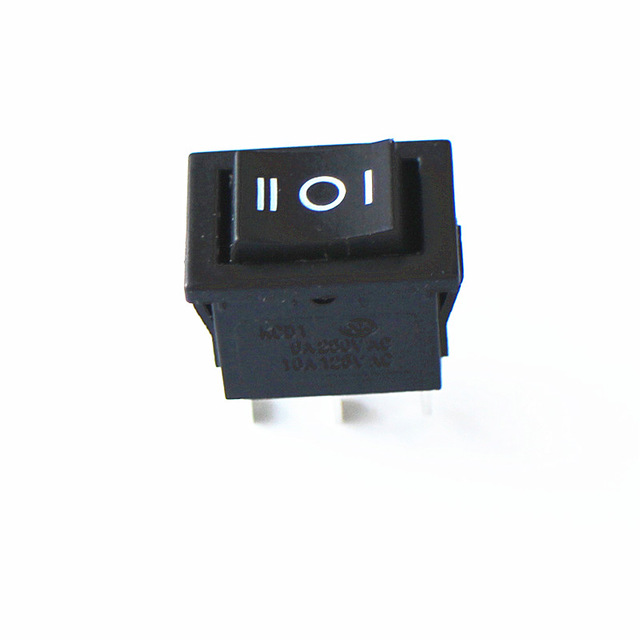 5 công tắc bập bênh 3 chân 3 chế độ 6a-250v kcd1