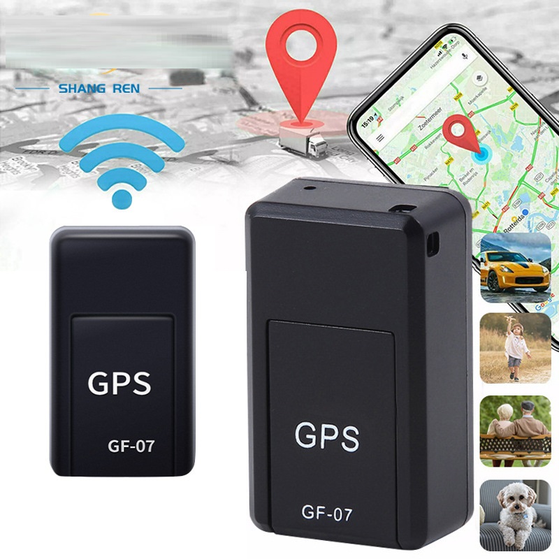 Thiết bị định vị g-p-s tracker mini không dây gf-07, định vị gps siêu nhỏ cho xe máy ô tô pin sử dụng 8 tiếng tích hợp ghi âm có thể cắm trực tiếp