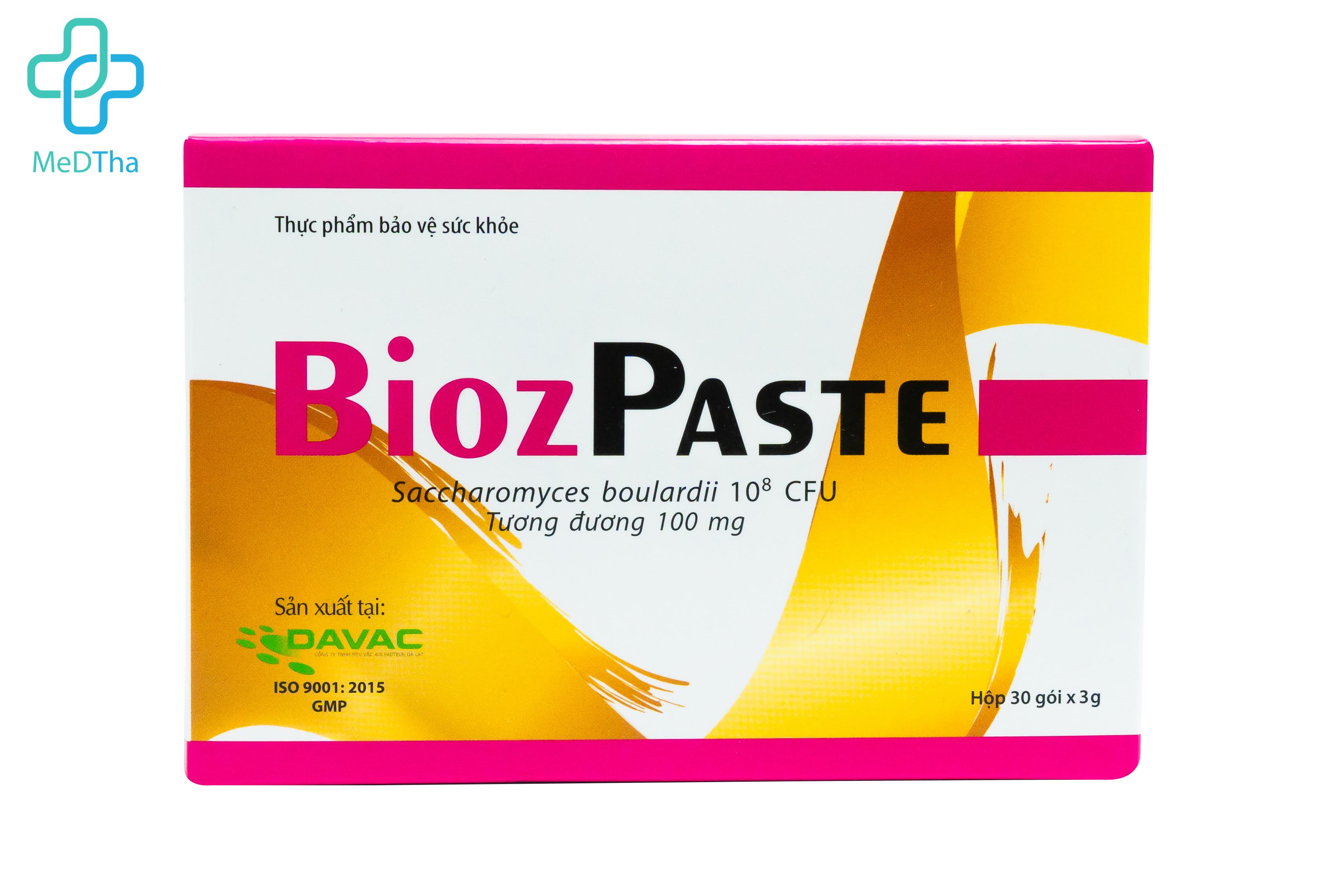 Men tiêu hóa BiozPaste - Cân bằng hệ vi sinh đường ruột, cải thiện hệ tiêu hóa - Viện Pasteur Đà Lạt (DAVAC)