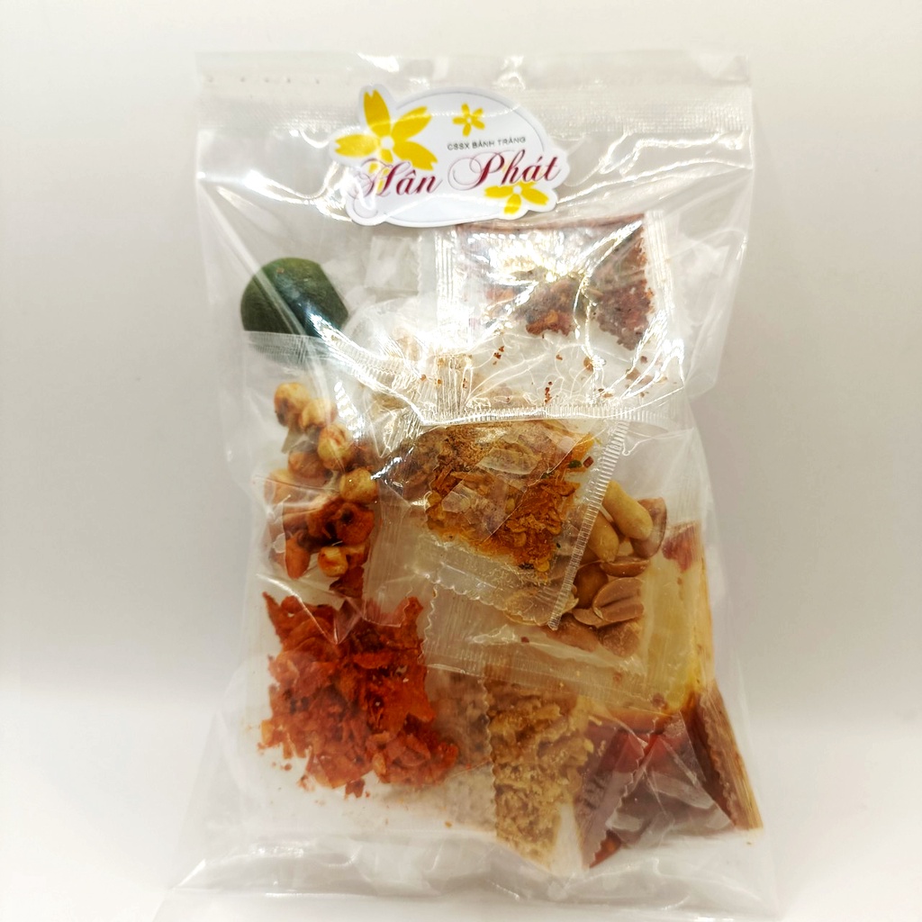 Bánh tráng sa tế cháy tỏi