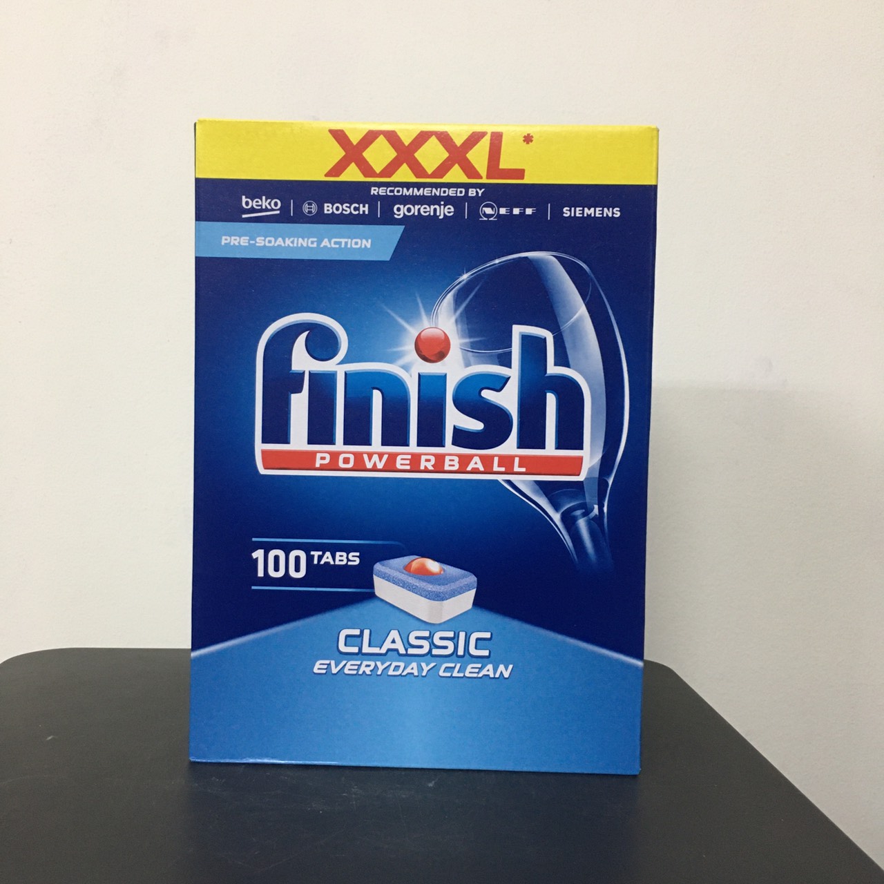 Viên rửa chén finish hộp 110 viên - châu âu