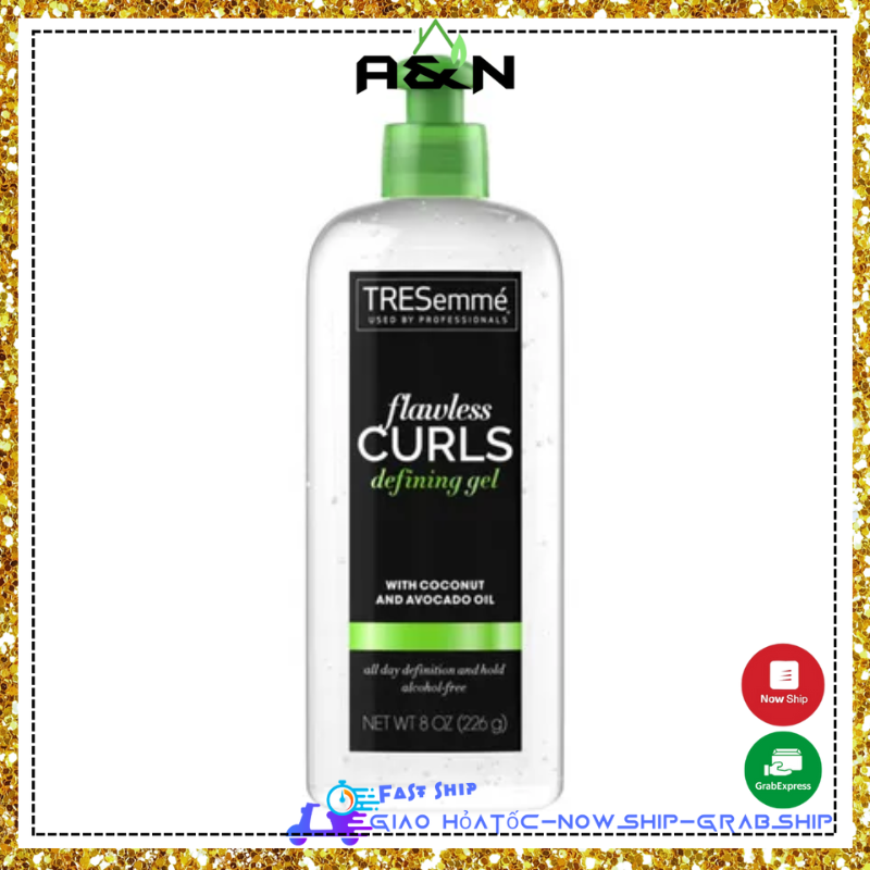 Gel vuốt tóc Tresemme Flawless Curls giữ tóc xoăn tăng độ phồng
