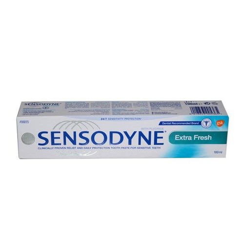 Kem đánh răng Sensodyne Thái Lan Extra Fresh 100g, kem đánh răng sensodyle