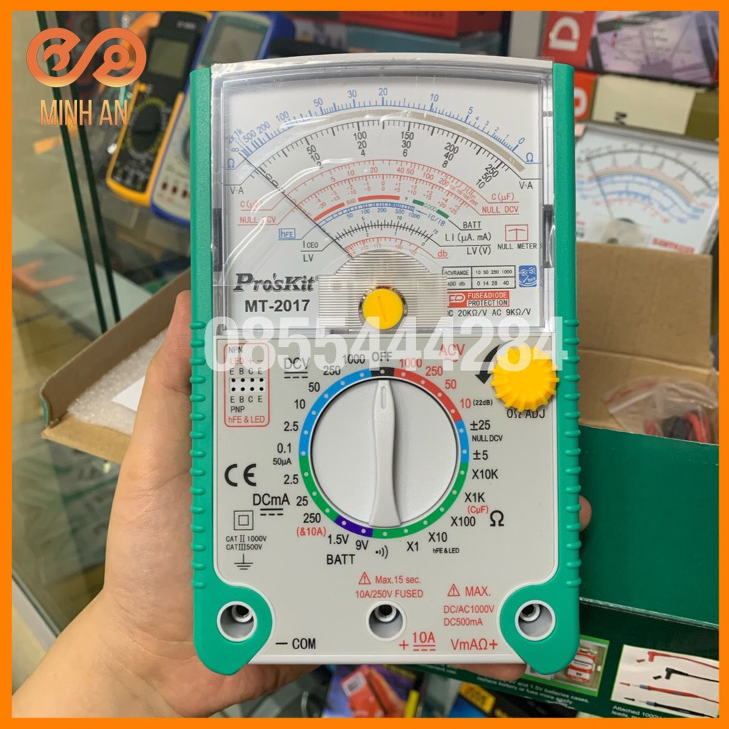 Đồng Hồ Vạn Năng Pro’Skit Mt-2017