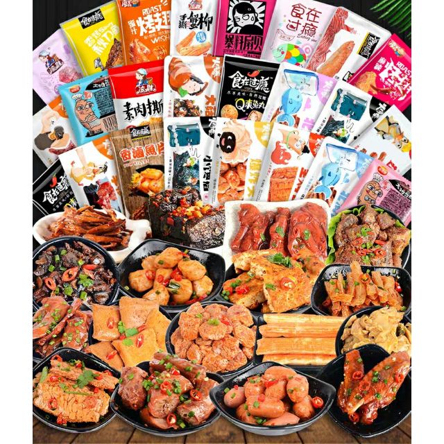 Combo 3 gói ăn vặt nội địa Tứ Xuyên siêu ngon