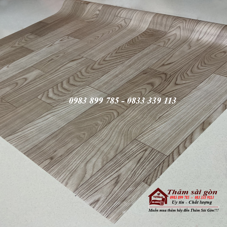 THẢM SIMLI VÂN GỖ NHÁM KHỔ 1M