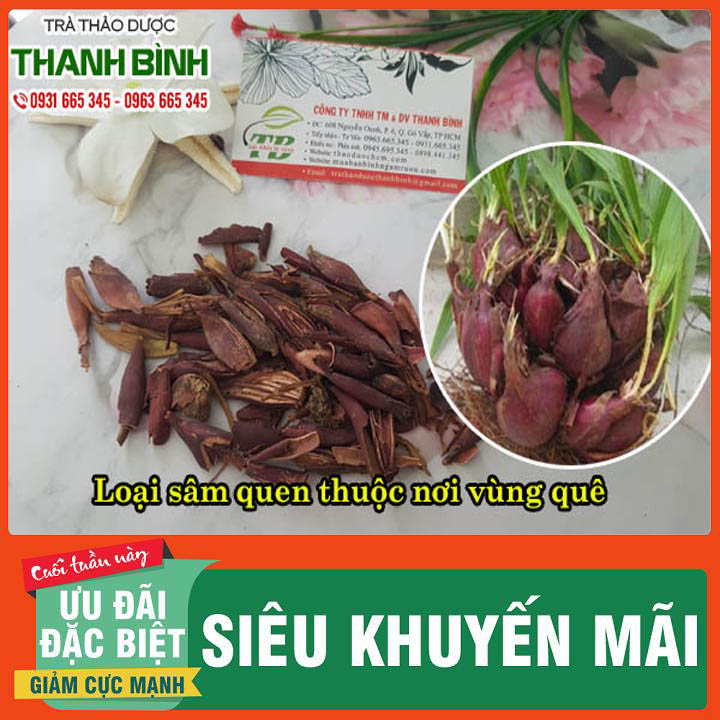 Sâm đại hành khô loại đặc biệt 500g hàng cty - dược liệu thanh bình