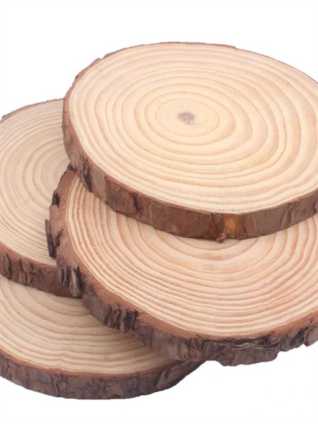 1 Lát gỗ thông trang trí 9*10cm dày 1cm hàng đẹp