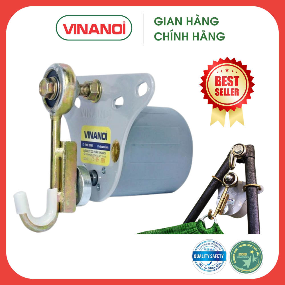 Máy Đưa Võng Tự Động VINANOI VN365 Sức đưa 70kg cho bé giấc ngủ ngon