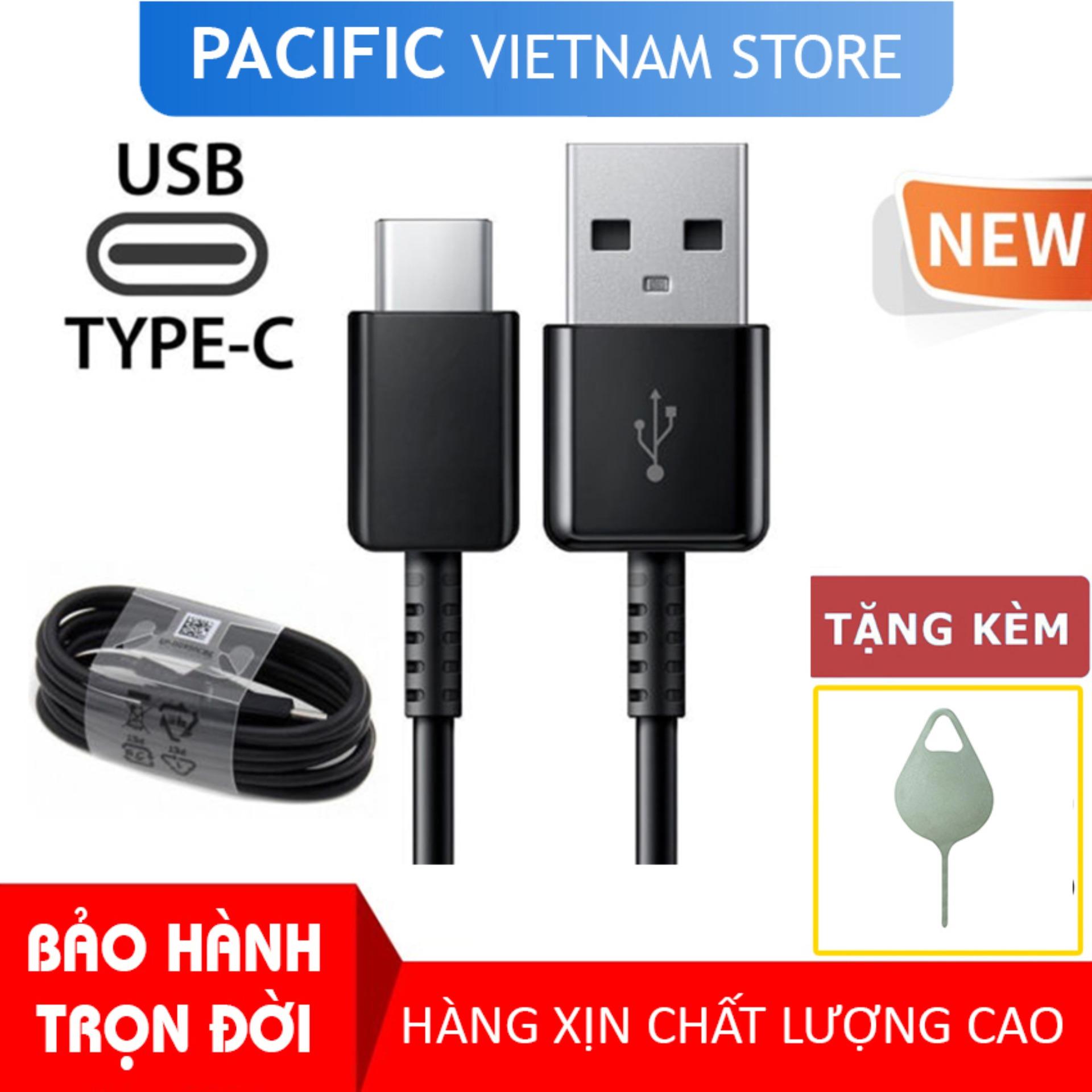 Cáp sạc nhanh samsung galaxy type c 2019 new - tặng que chọc sim pacific