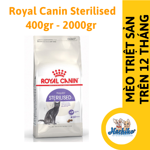 Royal canin sterilised 2kg - thức ăn dành cho mèo triệt sản royal canin sterilised 2kg