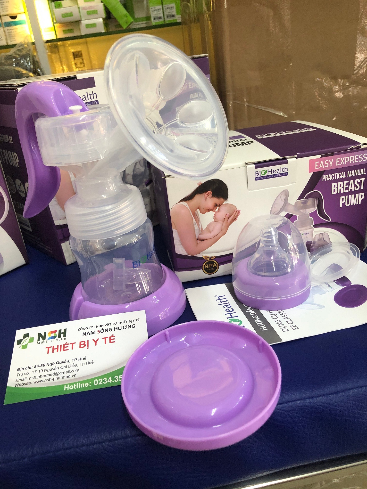 Máy dụng cụ hút sữa cầm tay biohealth của úc