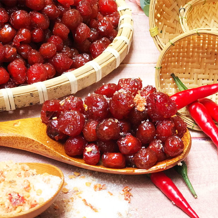 [ HOÀN TIỀN 10% ][Có sẵn] [Ảnh thật] [Giá hủy diệt] [FREESHIP] 0.5kg chùm ruột lắc muối ớt Tây Ninh siêu ngon - đồ ăn vặt Lon 500gr