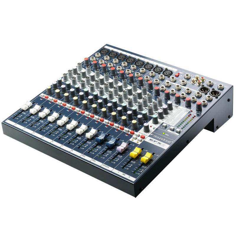 [Trả góp 0%]Mixer soundcraft Mfx 8/2 với 24-bit tích hợp kỹ thuật số 8 mono + 2 kênh âm thanh + BH 12 tháng