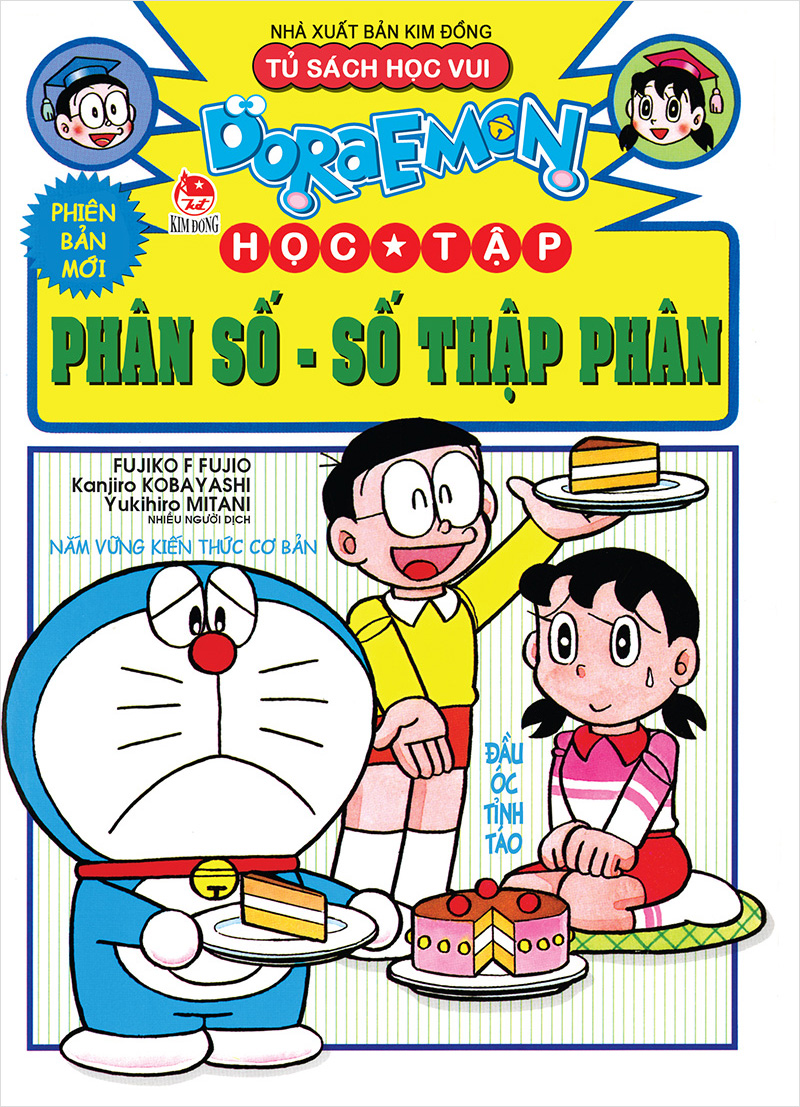 Kim Đồng - Doraemon học tập - Phân số - Số thập phân