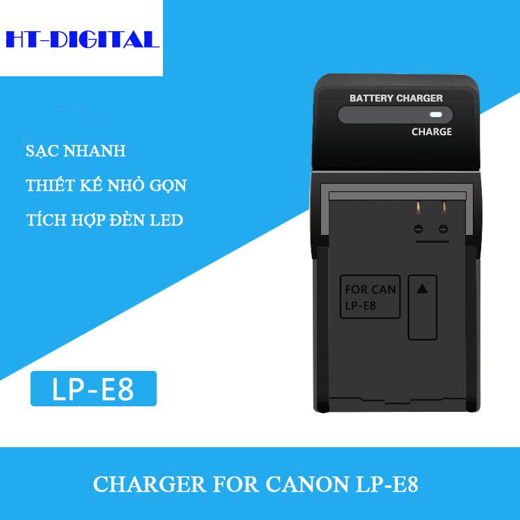 Sạc pin canon lp-e8 cho máy ảnh 550d 600d 650d 700d