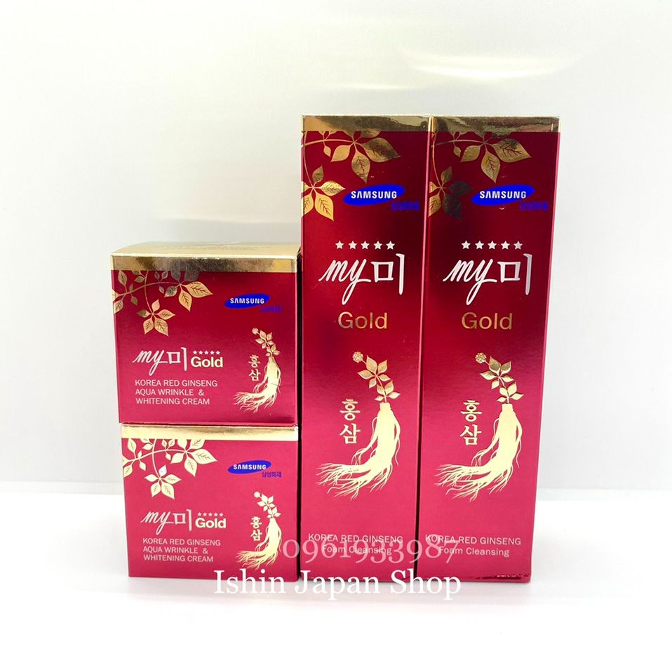 Kem dưỡng trắng da Hồng sâm Hàn Quốc My Gold Korea Red Ginseng White Cream 50g