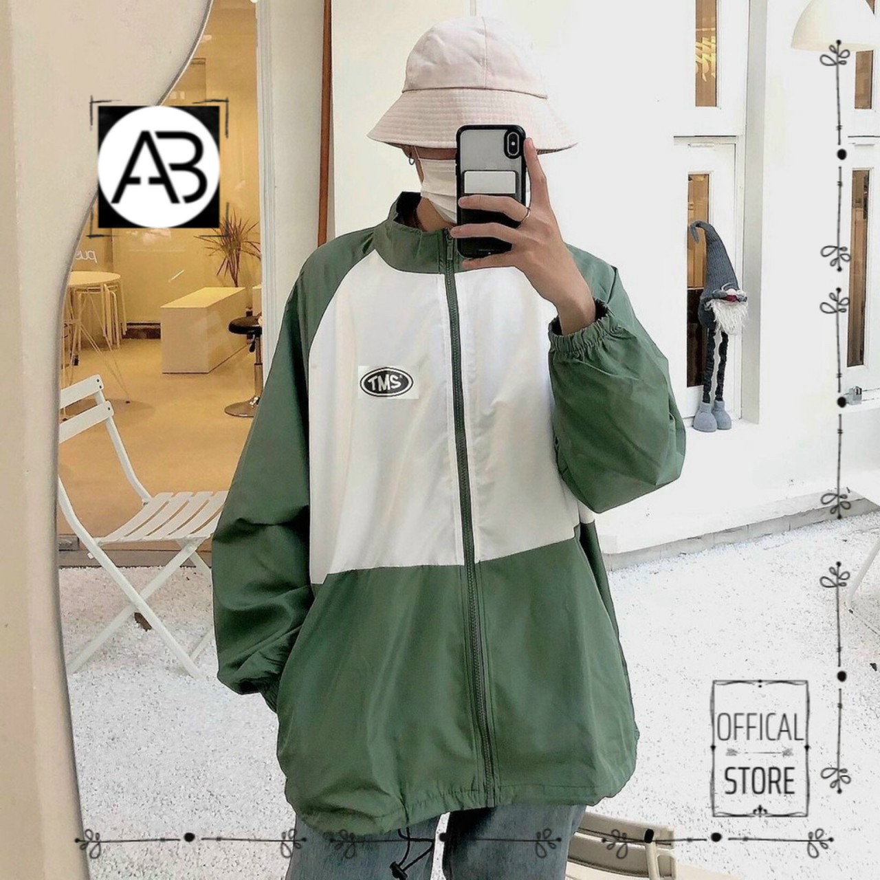 [AB SHOP] Áo khoác dù 'MIDSIDE' hot trend 2 màu cực chất tp215 [HCM]