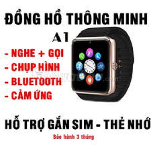 [HCM]Đồng Hồ Thông Minh A1 - Đồng Hồ Thông Minh A1