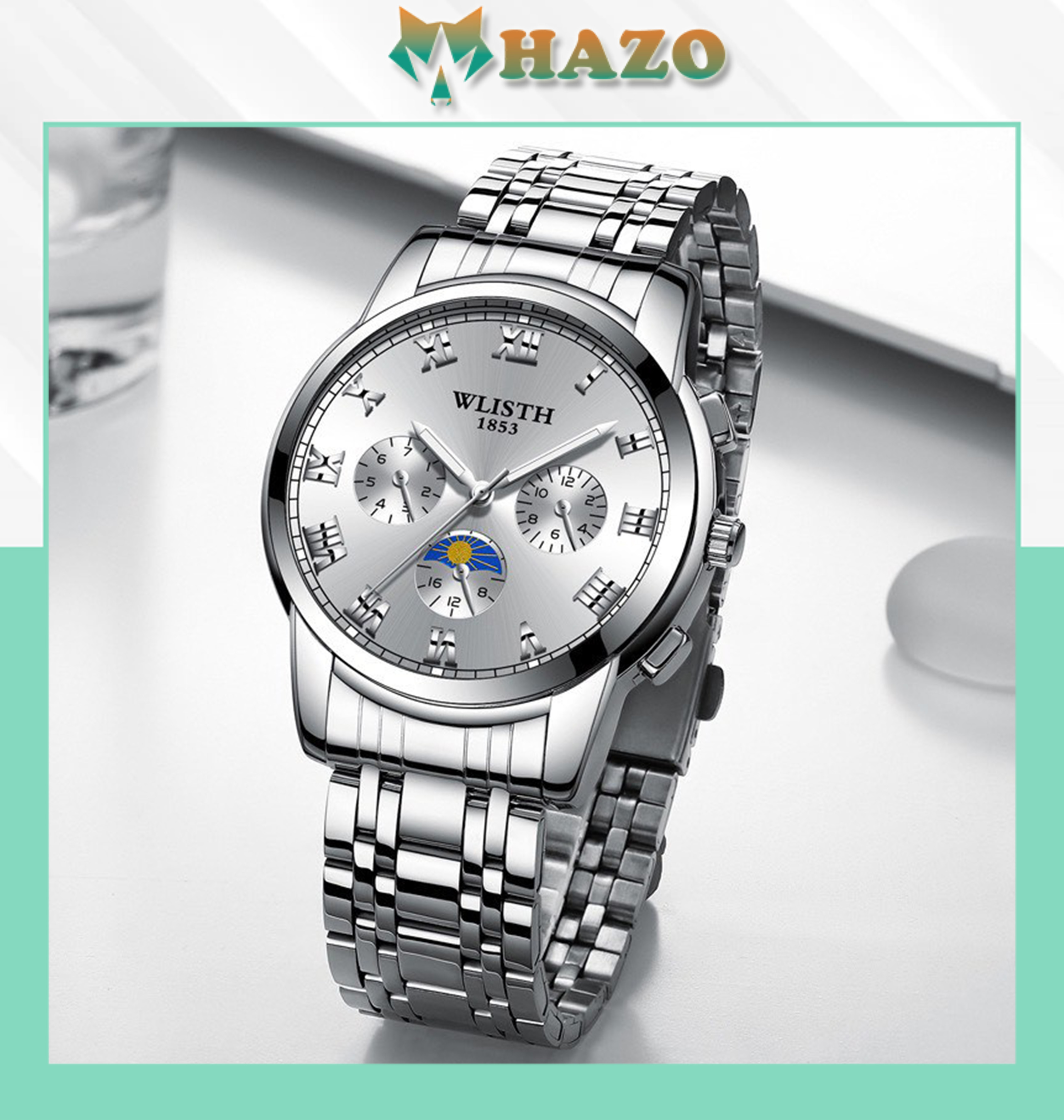 Đồng hồ nam thời trang wlisth d225 cao cấp sang chảnh