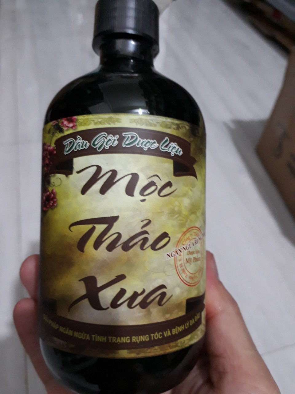 Dầu gội dược liệu mộc thảo xưa 500ml
