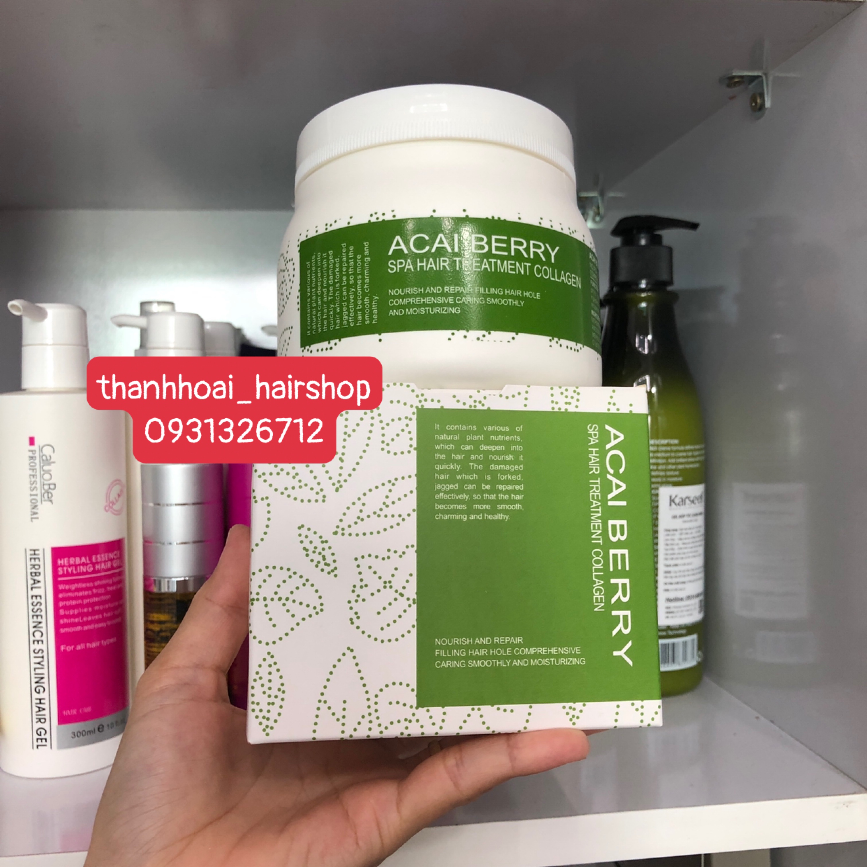 Hấp dầu Collagen phục hồi Acai Beauty 500ml