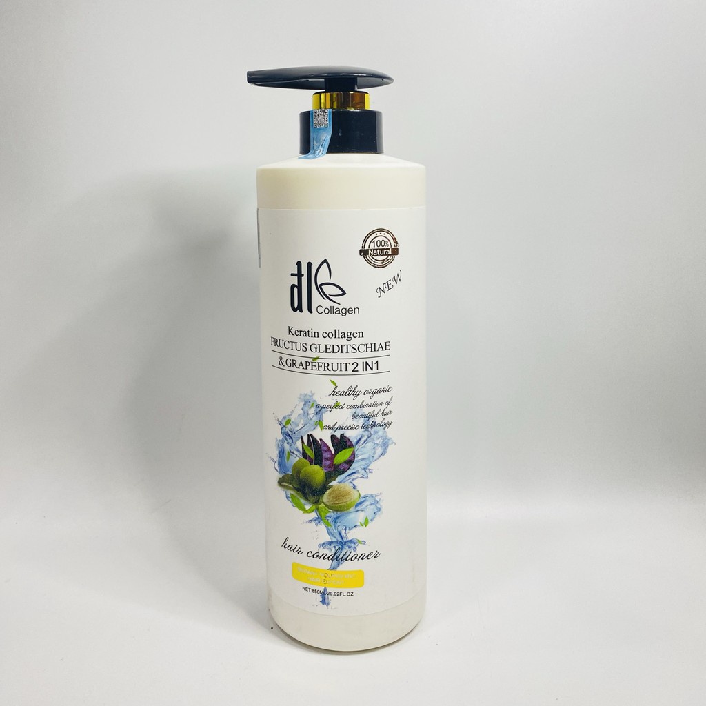 Dầu xả Bưởi Bồ Kết DL Grapefruit Keratin Collage Dầu gội bưởi trắng bồ kết