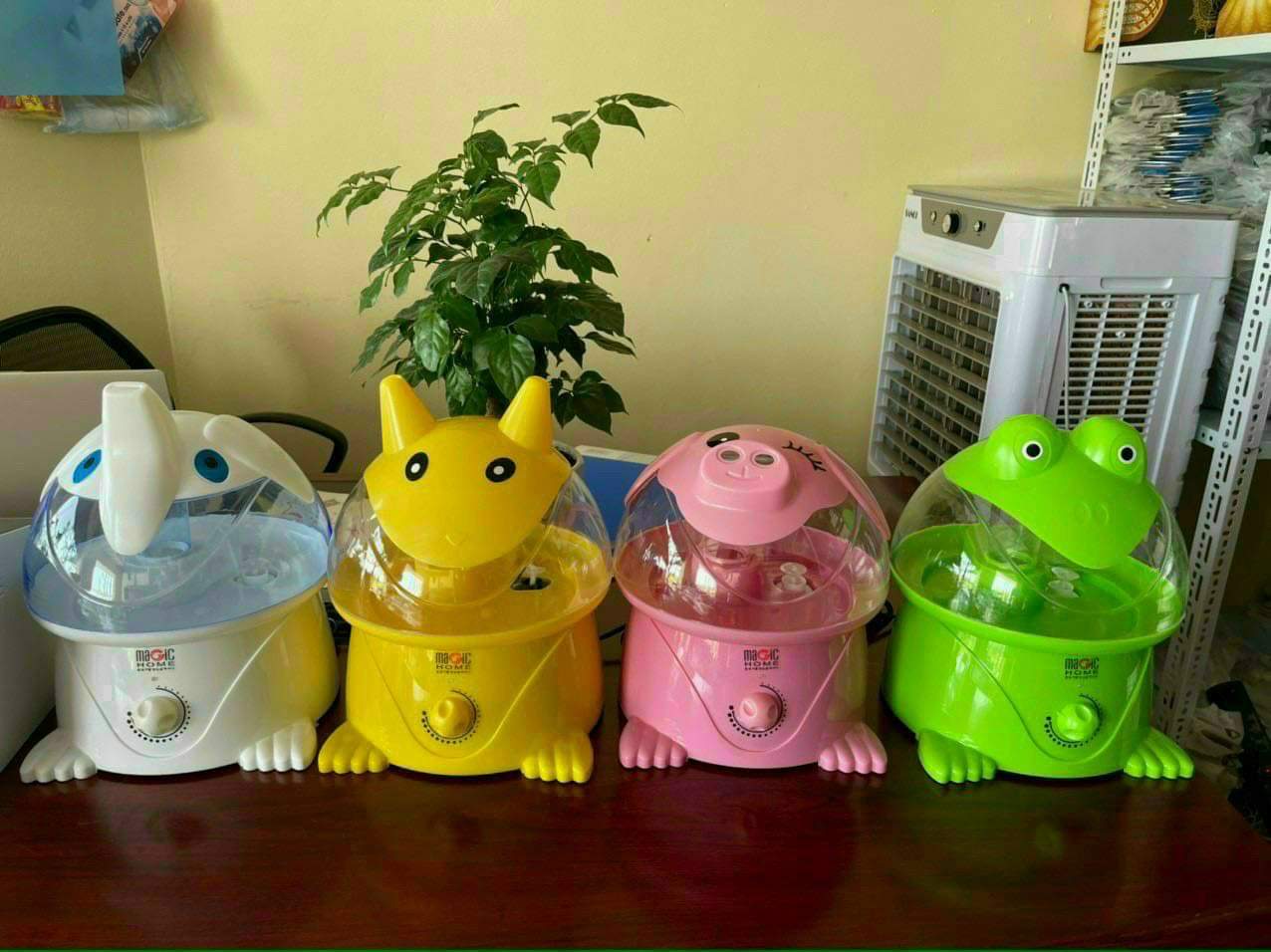 Máy phun sương tạo ẩm Magic Home dung tích 4 lít loại lớn hình thú đáng yêu