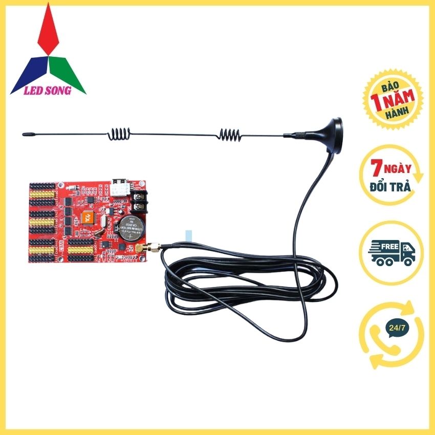 Mạch hd w63 điều khiển led ma trận p10 bằng điện thoại qua sóng wifi.