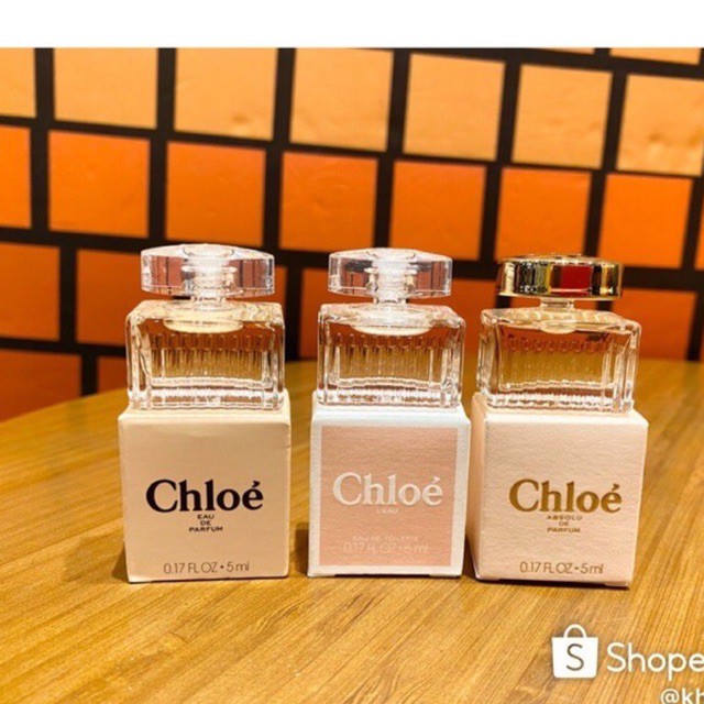 Nước hoa mini Chloé edp/edt 5ml