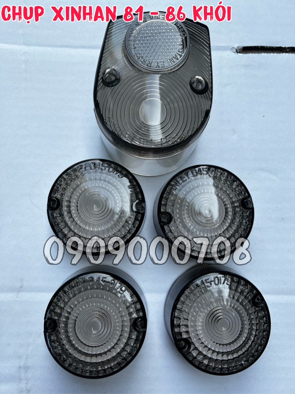 Chụp xi nhan 81-86 màu khói. dành cho các dòng xe cub, xe 81