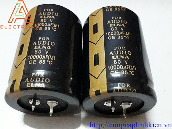 Tụ enla 10000uf 80v for audio 35x50 rk-211