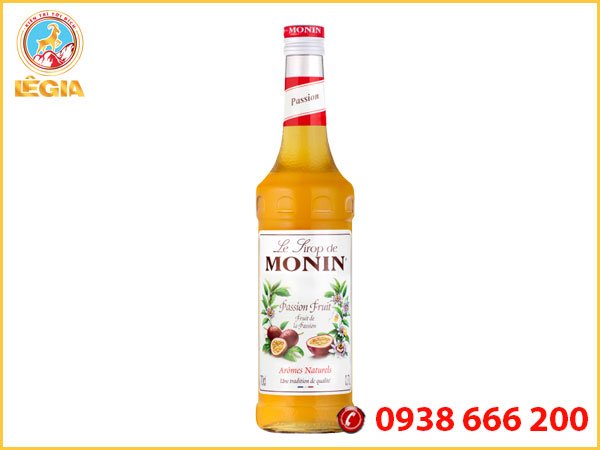 Siro monin chanh dây 700ml - monin passion fruit syrup