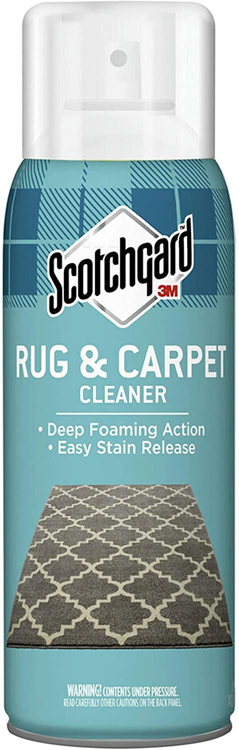 CHAI XỊT VỆ SINH THẢM Scotchgard Rug &Carpet Cleaner Deep Foaming Action Anti-Stain Protection, 467g (16.5oz)