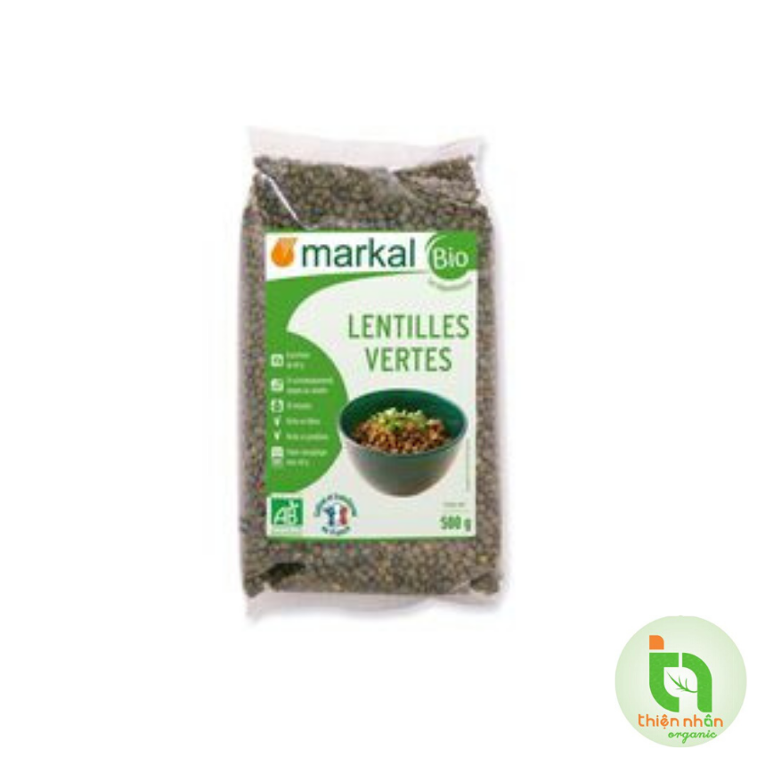 Đậu lăng xanh hữu cơ Markal 500g